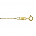 18Kt Yellow Gold Box Chain 012