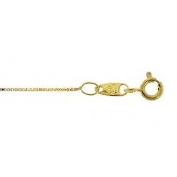 18Kt Yellow Gold Box Chain 015