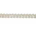 18Kt White Gold Marquis & Baguette Bracelet (11.33cts tw)