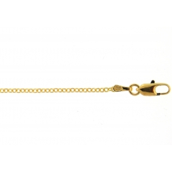 18Kt Yellow Gold Oval Link 035