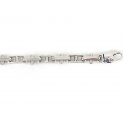 14Kt White Gold Anchor Link Men's Bracelet (88.30gr)