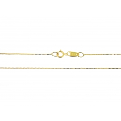 18Kt Yellow Gold Box Chain 09