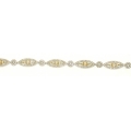 18Kt Two-tone Diamond Round & Marquis Shape Bracelet (2.07cts tw)