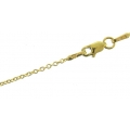 14Kt Yellow Gold Oval Link 042
