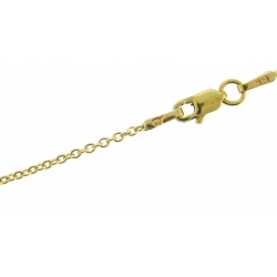 14Kt Yellow Gold Oval Link 042