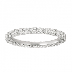 18Kt White Gold Diamond Eternity Band (1.32cts tw)
