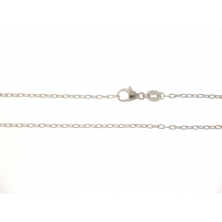 Platinum Elongated Link Chain