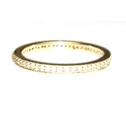 14Kt Yellow Gold Diamond Eternity Band (0.22cts tw)