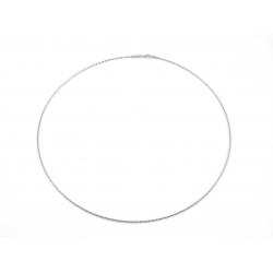 14Kt White Gold 1mm Diamond Cut Wire (1.00gr)