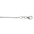 18Kt White Gold Foxtail 022