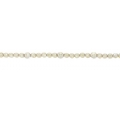 18Kt Two-tone Prong Set Diamond Bracelet (3.26cts tw)