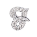 14Kt White Gold Diamond Initial "J" Pendant (0.07cts tw)